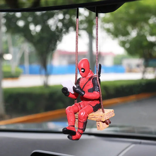 Cartoon Deadpool Car Pendant