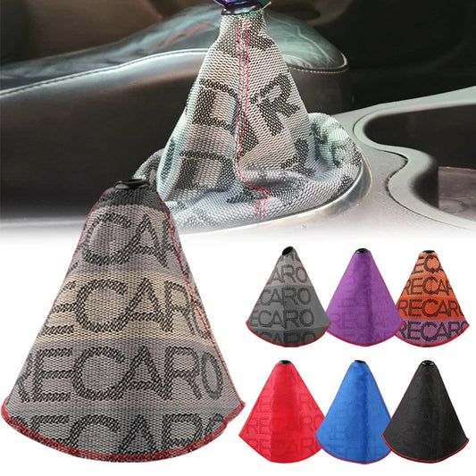 JDM RECARO High Quality Fabric Gear Shift knob Boot