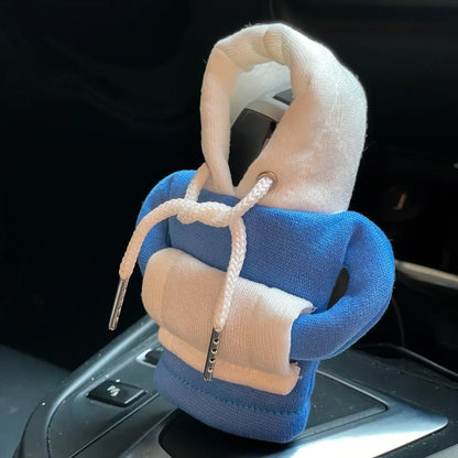 Fashion Hoodie Car Cute Cartoon Gear Shift Knob Cover