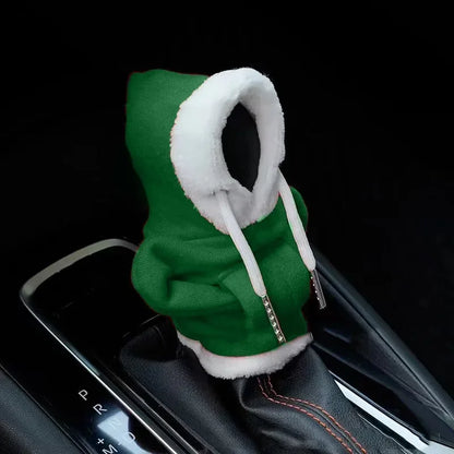 Fashion Hoodie Car Cute Cartoon Gear Shift Knob Cover