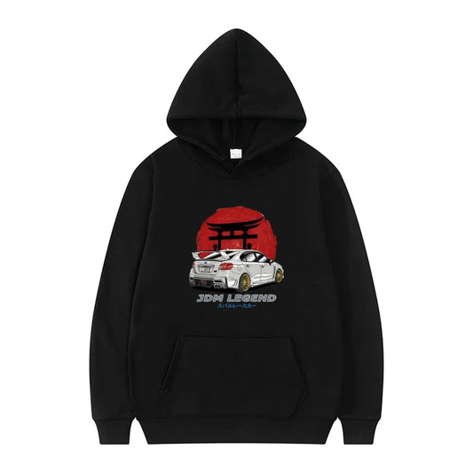 Jdm Subaru Performance Car Hoodie Sportswear
