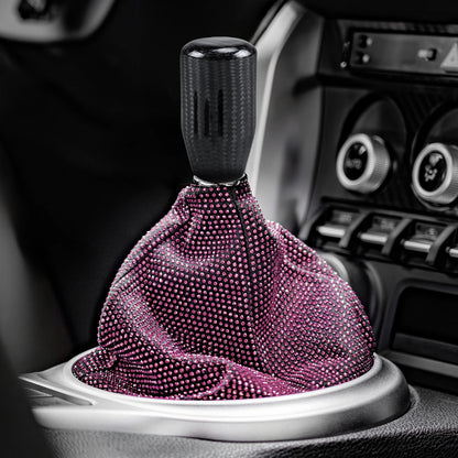 Crystal Rhinestones Car Gear Shift Knob Covers