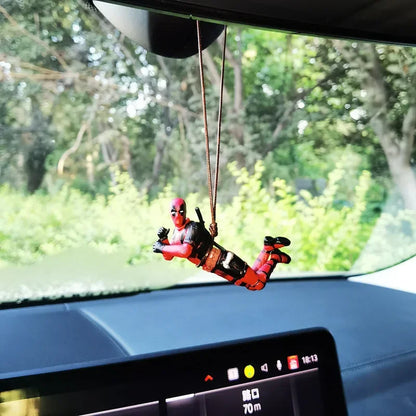 Cartoon Deadpool Car Pendant