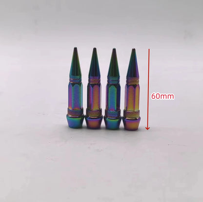 4pcs Aluminum Or Plastic Car Motorcycle Bike Truck Wheel Tire Valve Dustproof Valve-cap