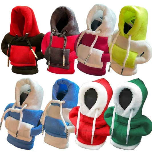 Fashion Hoodie Car Cute Cartoon Gear Shift Knob Cover