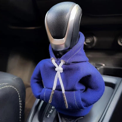 Fashion Hoodie Car Cute Cartoon Gear Shift Knob Cover