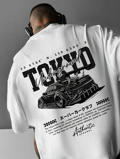Men's short-sleeved t-shirt TOKYO design