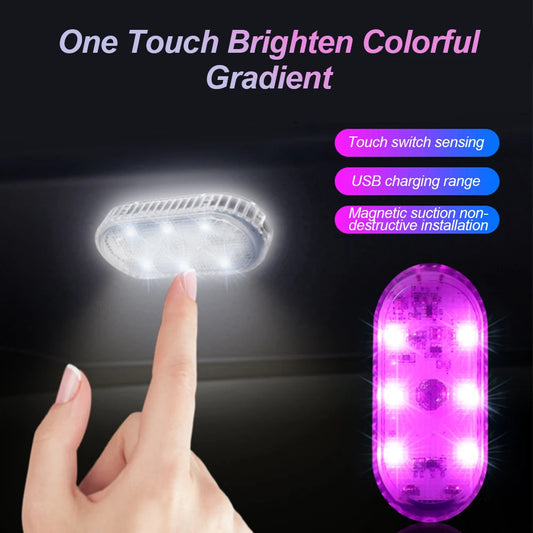 Multi Color Wireless Car LED Lights