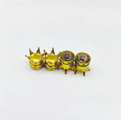 4pcs Aluminum Or Plastic Car Motorcycle Bike Truck Wheel Tire Valve Dustproof Valve-cap