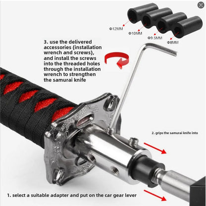 Universal Dust Cover Shift Knob Collars With Adapters