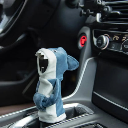 Fashion Hoodie Car Cute Cartoon Gear Shift Knob Cover