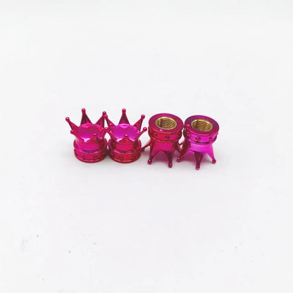 4pcs Aluminum Or Plastic Car Motorcycle Bike Truck Wheel Tire Valve Dustproof Valve-cap