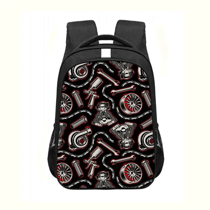 Japan JDM Racing Car Print Backpack