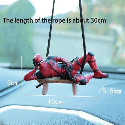Cartoon Deadpool Car Pendant