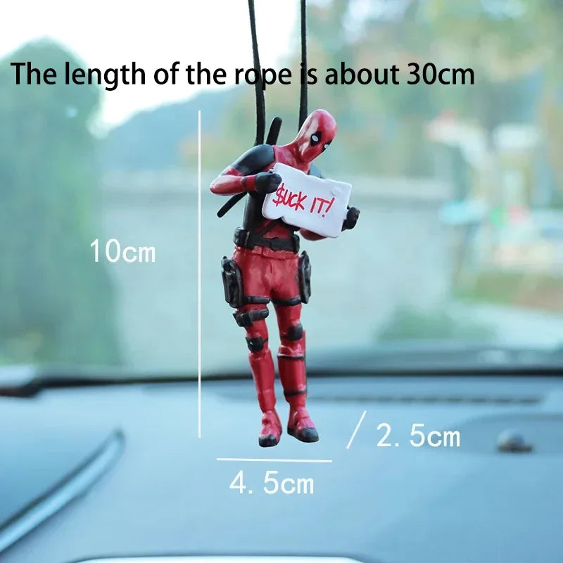 Cartoon Deadpool Car Pendant
