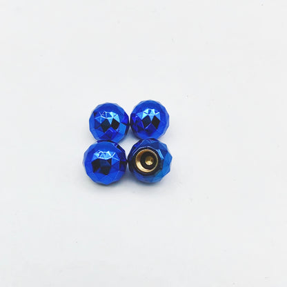 4pcs Aluminum Or Plastic Car Motorcycle Bike Truck Wheel Tire Valve Dustproof Valve-cap