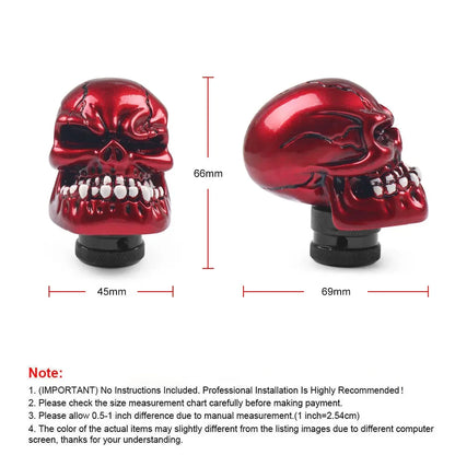 Universal Skull Gear Shift Knob