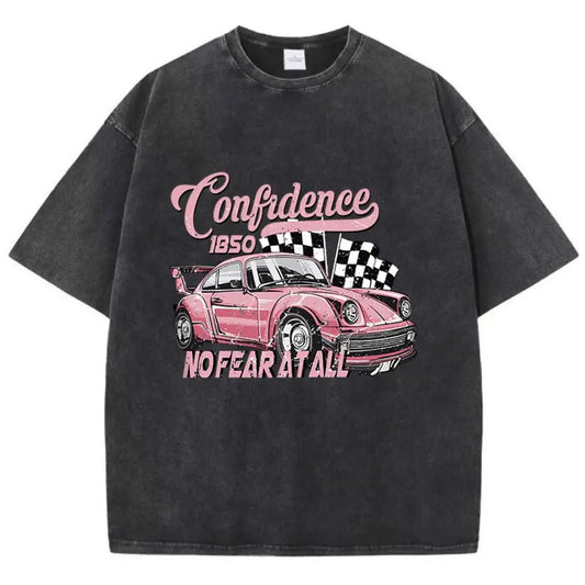 Woman Street Cotton Washed T-Shirts