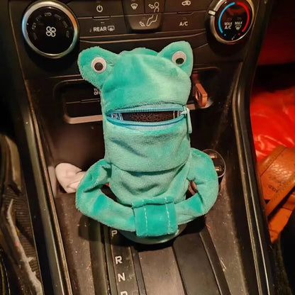 Fashion Hoodie Car Cute Cartoon Gear Shift Knob Cover
