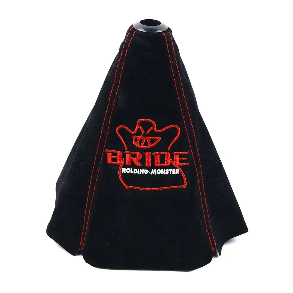 JDM Style Suede Leather Gear Shift Knob Boot