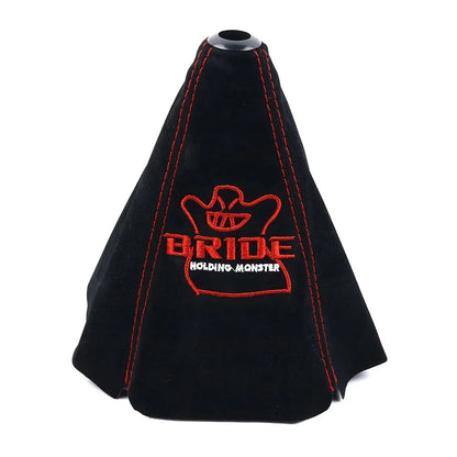 JDM Style Suede Leather Gear Shift Knob Boot