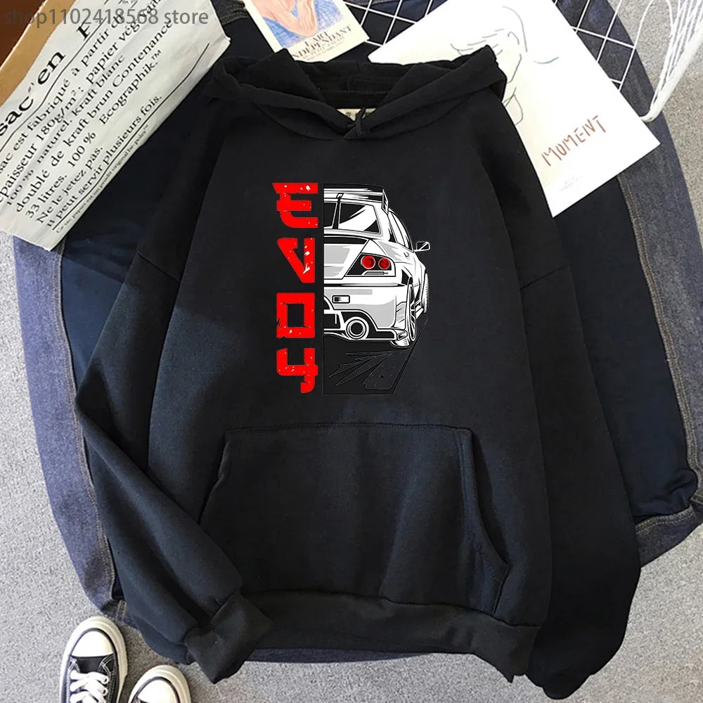 Anime Initial D Hoodie Japan Car Streetwear
