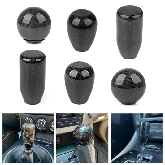 JDM Style Carbon Fiber Manual Gear Shift Knob