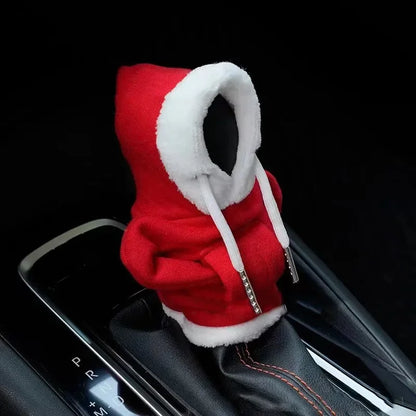 Fashion Hoodie Car Cute Cartoon Gear Shift Knob Cover