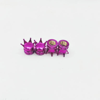 4pcs Aluminum Or Plastic Car Motorcycle Bike Truck Wheel Tire Valve Dustproof Valve-cap